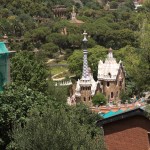 Park Güell from a secondary entrance.