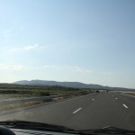 Driving into the Pyrenees