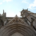 Some detail on the Basilica of St. Nazaire in Carcassonne