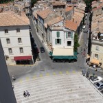 North Arles as viewed from the Arena