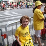 Syd in her official gear