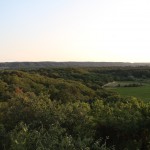 Sunset from Commune de Castillon du Gard