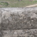 Some graffiti from earlier visitors