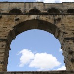 A close up of the structure