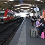 Waiting for the TGV in Nîmes