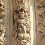 Some of the detailing on Notre Dame