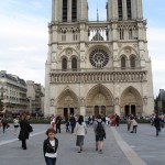 Syd outside Notre Dame